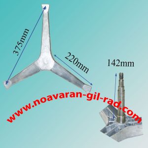 شفت آبکش سامسونگ نازک 4*3