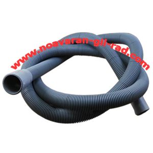 شلنگ خروجی 2 متری دهانه گشاد سر صاف