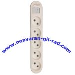 پنج راهی برق بدون ارت فروزش