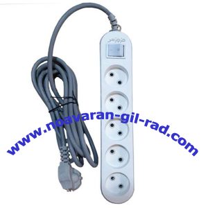 پنج راهی برق بدون ارت فروزش