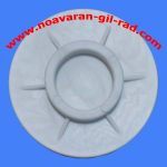 لرزش گیر لباسشویی بزرگ سفید