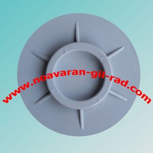 لرزش گیر لباسشویی بزرگ طوسی