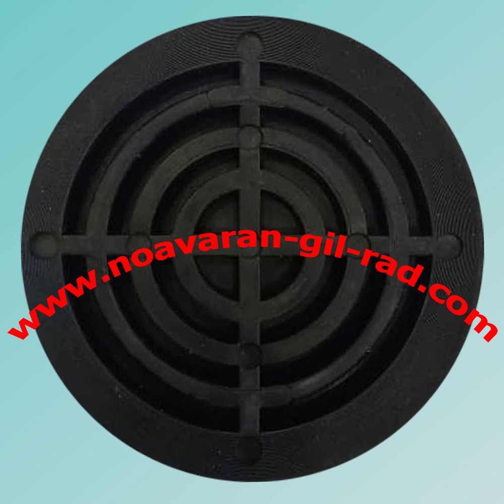 لرزش گیر لباسشویی کوچک مشکی