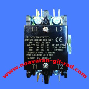 کنتاکتور کولر گازی 2 پل 30 آمپر