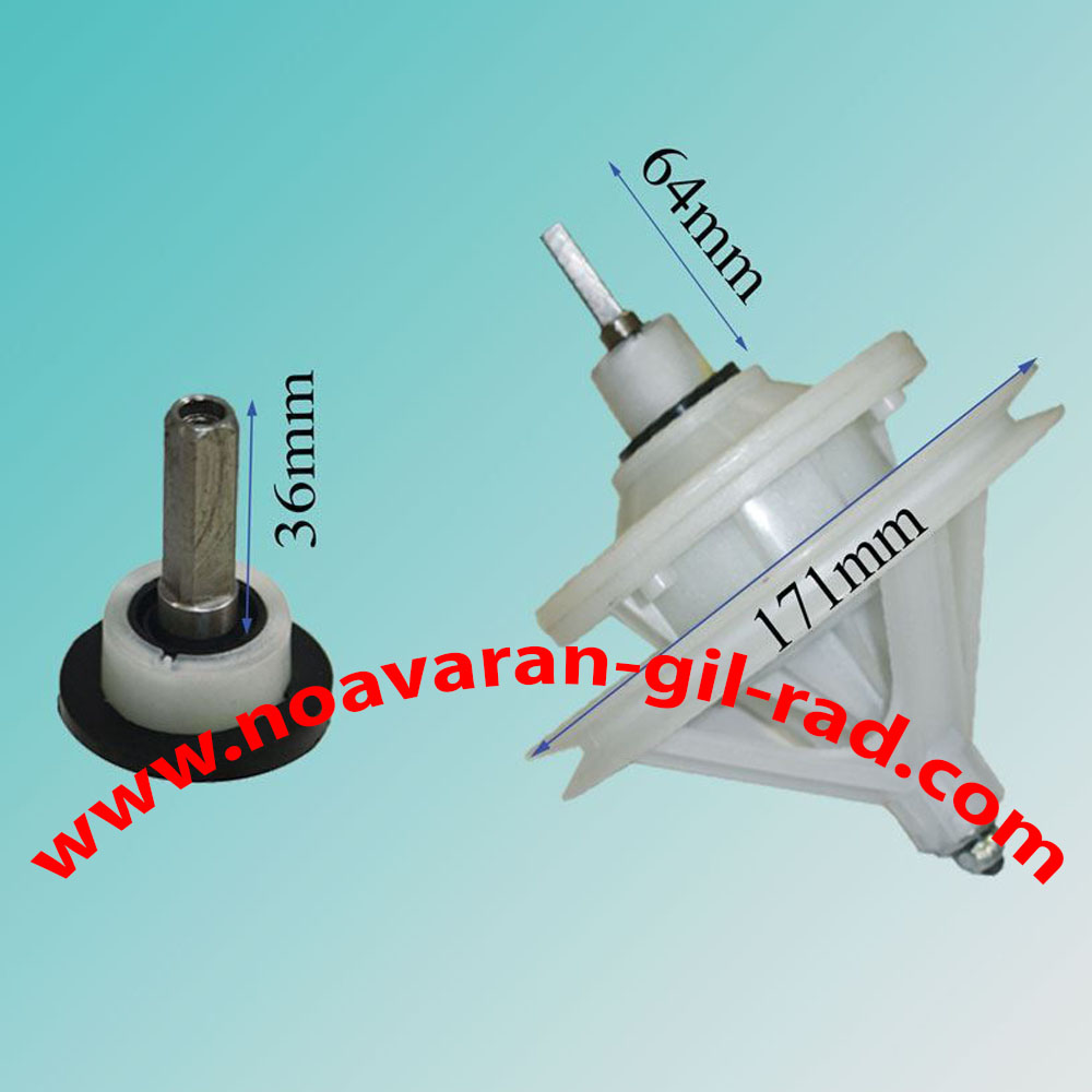 گیربکس دوقلو حایر چهار گوش 36mm