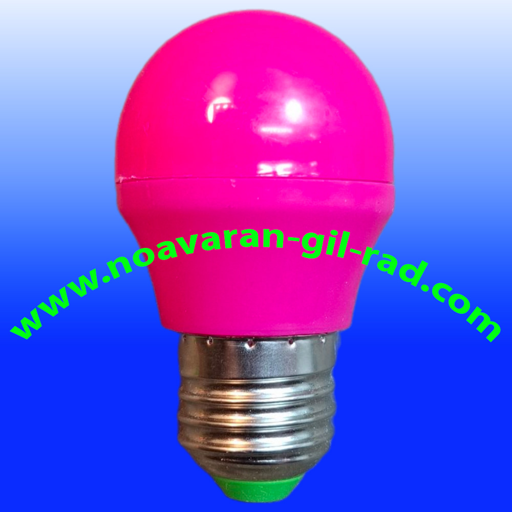 لامپ شب خواب سر پیچ رنگی پاور